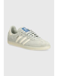 adidas Originals adidași din nubuc Samba OG culoarea gri, IG6177