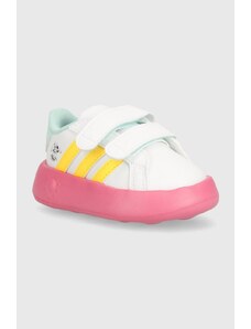 adidas sneakers pentru copii GRAND COURT MINNIE CF I x Disney culoarea roz
