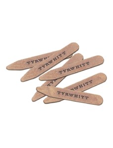 Charles Tyrwhitt Solid Brass Collar Stiffeners (3-pack)