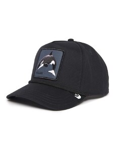Goorin Bros șapcă de baseball din bumbac Killer Whale culoarea negru, cu imprimeu, 101-1107