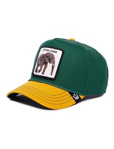 Goorin Bros șapcă de baseball din bumbac Extra Large culoarea verde, cu imprimeu, 101-1328