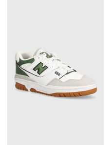 New Balance sneakers 550 culoarea verde, BB550ESB