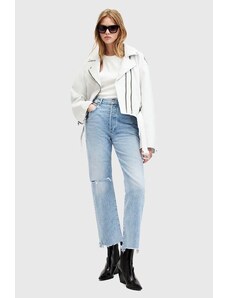AllSaints jeansi EDIE DESTROY JEAN femei high waist, W056EA
