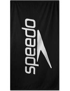 Speedo logo towel negru