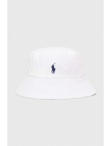 Polo Ralph Lauren pălărie de in culoarea alb, 455938465