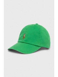 Polo Ralph Lauren șapcă culoarea verde, uni 710834737