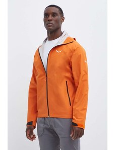 Salewa jacheta de exterior Puez Aqua 4 PTX 2.5L culoarea portocaliu