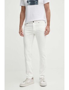 Sisley jeansi barbati, culoarea alb