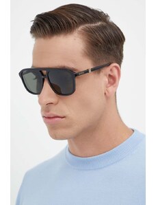 Gucci ochelari de soare barbati, culoarea negru, GG1494S