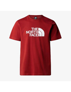 The North face M S/S EASY TEE IRON RED