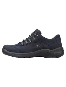 Pantofi barbati, Waldlaufer, 415901-158-194-Hayo-Albastru-Inchis, casual, piele naturala, impermeabil, cu talpa groasa, albastru inchis (Marime: 43)