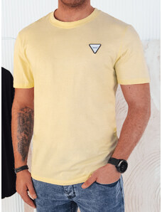 Basic Men's Yellow T-Shirt Dstreet