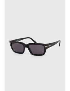 Tom Ford ochelari de soare culoarea negru, FT1075_5401A