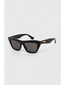 Bottega Veneta ochelari de soare culoarea negru, BV1121S