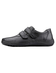 Pantofi barbati, Waldlaufer, 478301-174-001-Herwig-Negru, casual, piele naturala, cu talpa joasa, negru (Marime: 41)