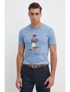 Polo Ralph Lauren tricou din bumbac cu imprimeu 710853310
