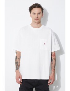 Gramicci tricou din bumbac One Point barbati, culoarea alb, cu imprimeu, G304.OGJ