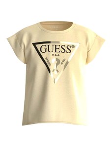 GUESS K T-Shirt Pentru copii Cropped Ss Tshirt_Core J81I15J1311 a20f cornsilk