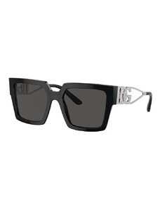 Dolce & Gabbana ochelari de soare femei, culoarea maro, 0DG4446B