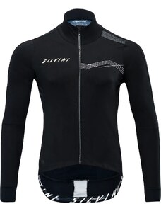 Men's cycling jacket Silvini Ghisallo black-white, S
