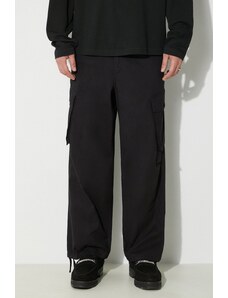 Carhartt WIP pantaloni de bumbac Unity Pant culoarea negru, drept, I032983.894G