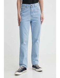 Dickies jeansi ELLENDALE DENIM femei high waist, DK0A4XEK