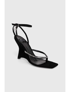 Elisabetta Franchi sandale culoarea negru, SA24L42E2