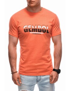 EDOTI Men's t-shirt S1921 - orange