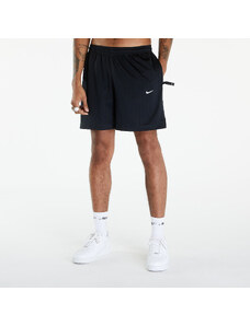Pantaloni scurți pentru bărbați Nike Solo Swoosh Men's Mesh Shorts Black/ White