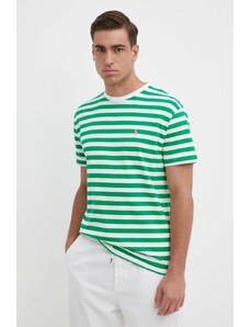 Polo Ralph Lauren tricou din bumbac barbati, culoarea verde, modelator, 710926999