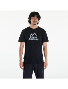 Tricou pentru bărbați Horsefeathers Rooter Tech T-Shirt Chain Black