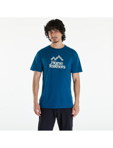 Tricou pentru bărbați Horsefeathers Rooter Tech T-Shirt Chain Sail Blue