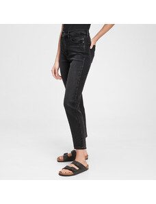 Pantaloni pentru femei GAP Denim Pants Vintage Slim - High Rise Washed Black