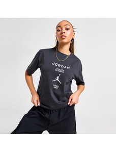 Tricou W Jordan Ss Gf Gfx Tee Jqc Off Noir/(Sail) Femei Îmbrăcăminte Tricouri FZ0617-045 Negru