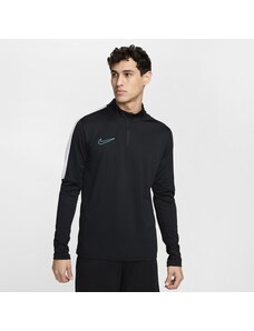 Nike Bluză Acad 1/4 Zp Blk/cact Sweatshirt Bărbați Îmbrăcăminte Bluze DX4294-018 Negru