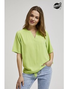 Women's T-shirt MOODO - green kiwi