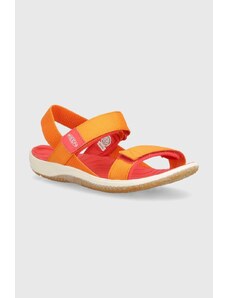 Keen sandale copii ELLE BACKSTRAP culoarea portocaliu