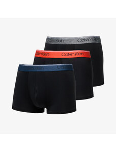 Boxeri Calvin Klein Microfiber Stretch Low Rise Trunk 3-Pack Black