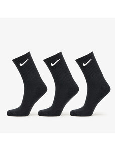 Șosete pentru bărbați Nike Everyday Cush 3-Pack Crew Socks Black/ White