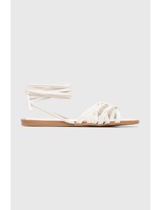Answear Lab sandale femei, culoarea alb