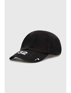 032C șapcă de baseball din bumbac 'Multimedia' Cap culoarea negru, cu imprimeu, SS24-A-0020