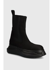 Rick Owens cizme Woven Boots Beatle Abstract barbati, culoarea negru, DU01D1846.NDK.99