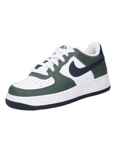 Nike Sportswear Sneaker 'AIR FORCE 1' bleumarin / verde / alb
