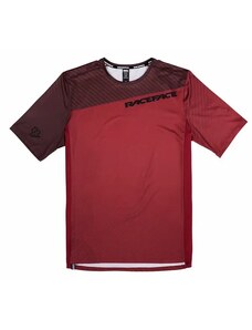 Men's Race Face INDY SS Dark Red Cycling Jersey
