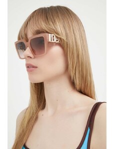 Dolce & Gabbana ochelari de soare femei, culoarea bej, 0DG4446B