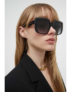 Dolce & Gabbana ochelari de soare femei, culoarea negru, 0DG4414