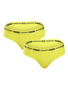 2PACK chiloți brazilieni pentru femei Puma galben (603043001 021) S