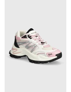 Miss Sixty sneakers QJ8620 SHOES culoarea roz, 6L1QJ8620000