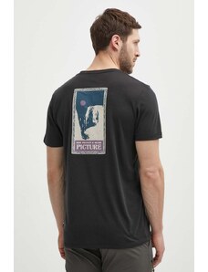 Picture tricou sport Timont Urban culoarea negru, cu imprimeu, MTS898
