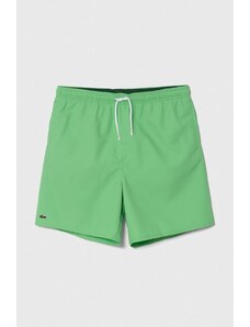 Lacoste pantaloni scurti de baie culoarea verde